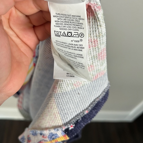 Polo Ralph Lauren size L maxi dress patchwork print waffle knit sleeveless - Picture 13 of 14